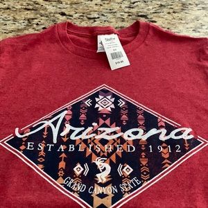 Brand new with tag. ARIZONA Established 1912 size small t-shirt.